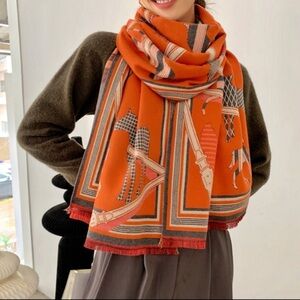 ⭐ Elegant Cashmere Shawl/ Scarf⭐⭐